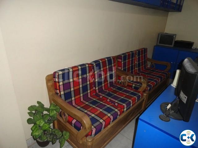 Wooden Made Sofa set large image 0