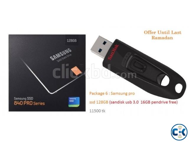 Samsung evo pro 128gb SSD Sandisk 16 Gb PenDrive large image 0