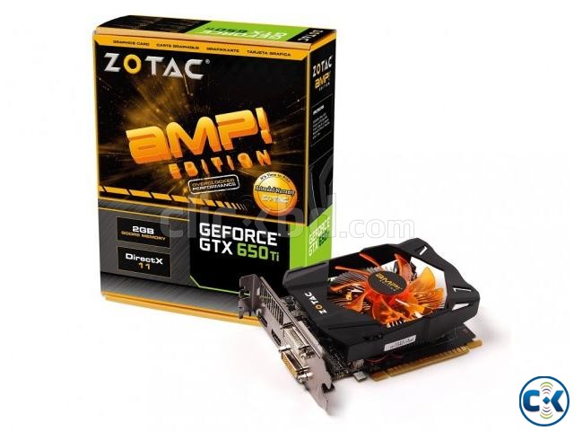 Zotac GTX 650ti Amp Edition 2GB GDDR5 large image 0