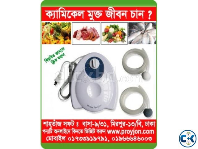 Fruit Purifier Ozone Generator large image 0