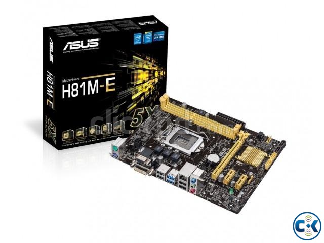 ASUS H81M-E AND CORSAIR VS450 large image 0