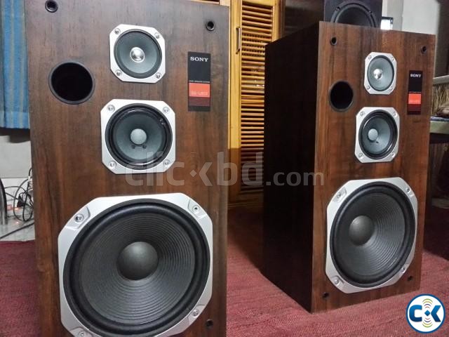 SONY 3 WAY JAPANI SPEAKER SYsTEM. large image 0