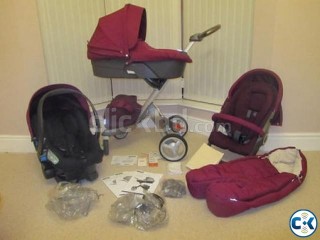 2014 STOKKE XPLORY V4 NEWBORN COMPLETE STROLLER