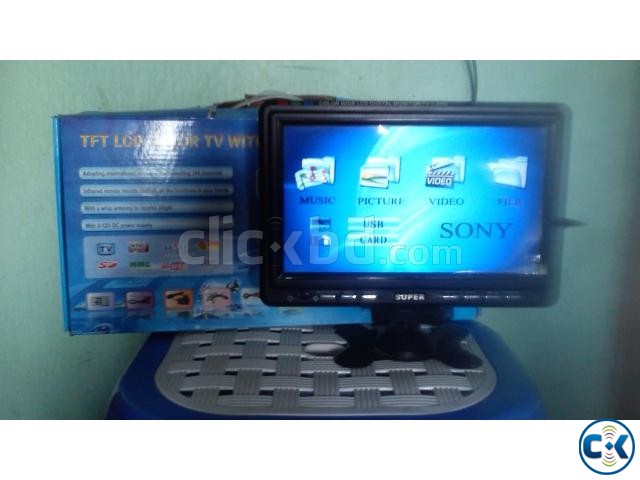 Portable Tv 9 8 inch large image 0