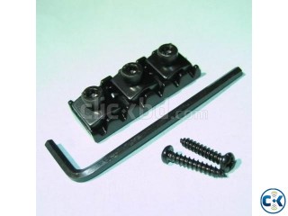 Guitar Locking Nut For Floyd Rose Tremolo Bridge BLACK