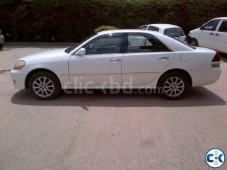 Toyota Mark 2 Driven by Military Officer