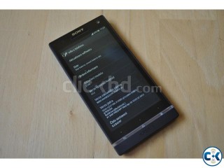 Sony Xperia Sl Black 32GB 6 months used