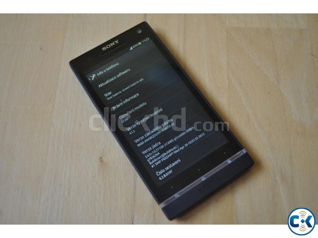 Sony Xperia Sl Black 32GB 6 months used large image 0