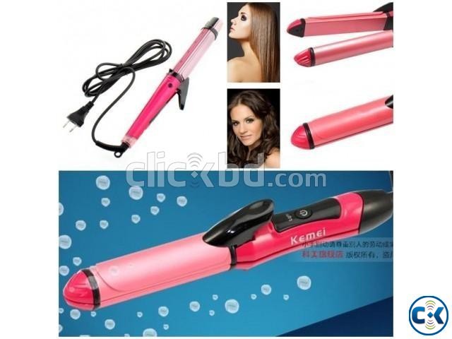 Hair Straightener 2in1 large image 0