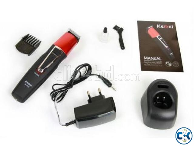 KEMEI Rechargable Trimmer KM - 1008 New  large image 0