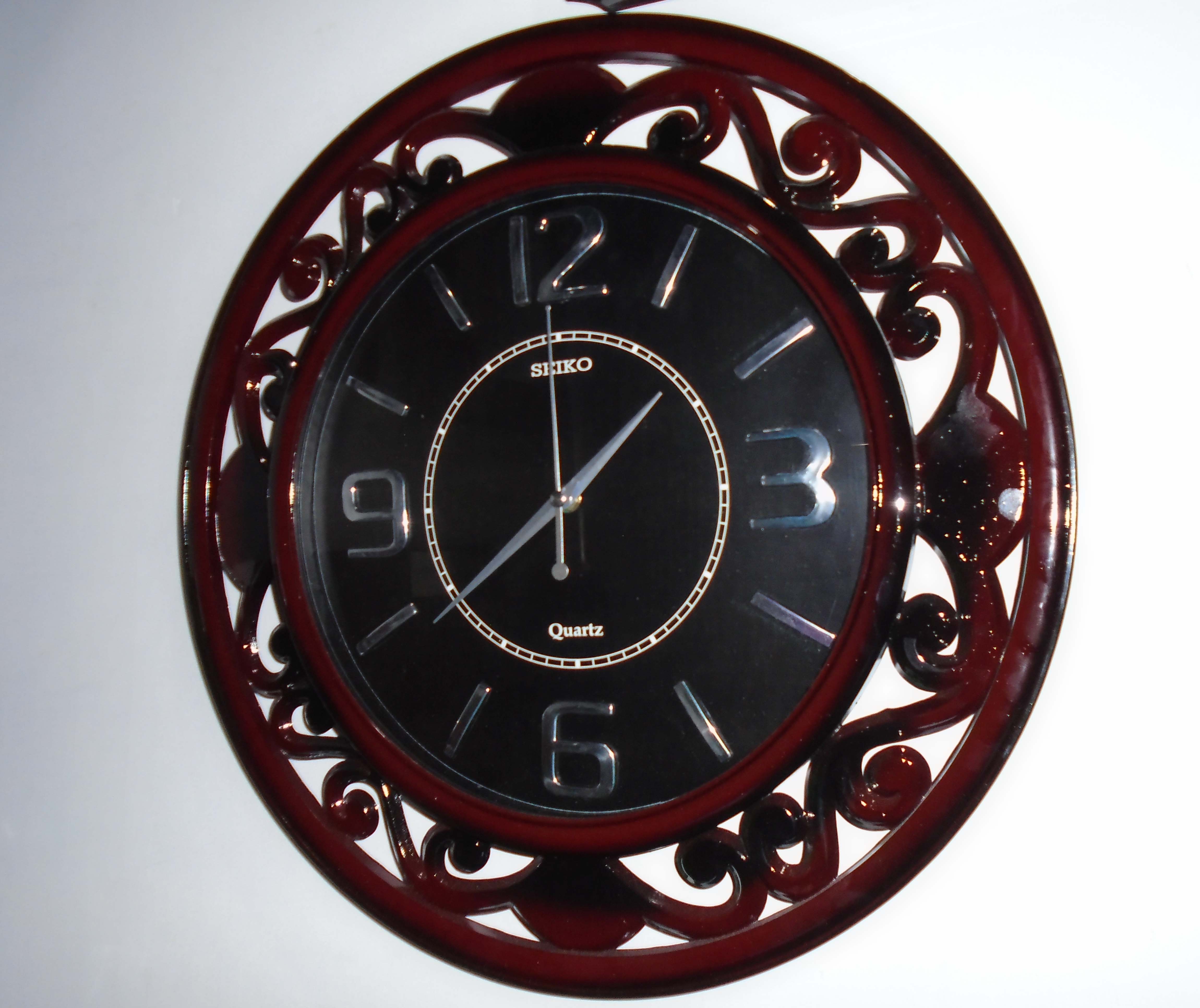 Seiko Round New Model Wall Clock large image 0