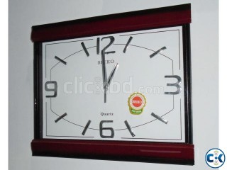 Seiko white Color Wall Clock