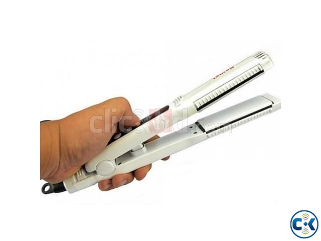 Kemei Hair Straightener 3in1 Digital KM-1273 New  large image 0