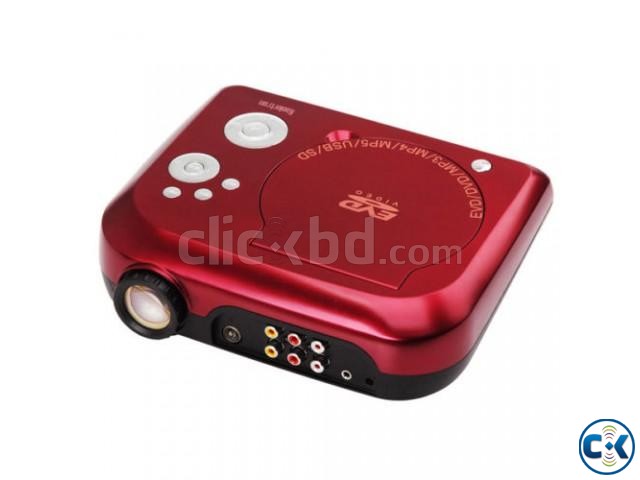 Portable Multimedia Home Theatre DVD LCD Projector large image 0
