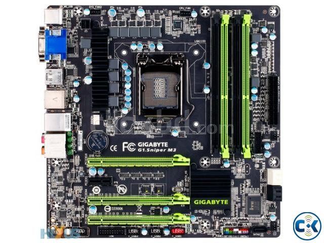 High gaming gigabyte Z77 sniper M3 mobo core i3 cpu large image 0