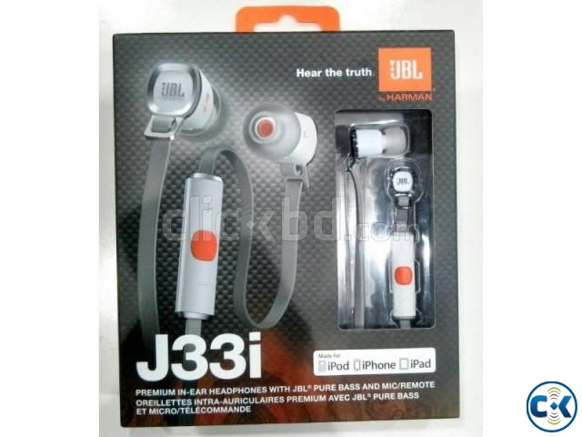 JBL J33i In-ear Headset Microphone Remote large image 0