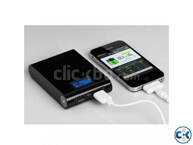 LCD Display 12000mah Portable Power Bank Dual USB large image 0