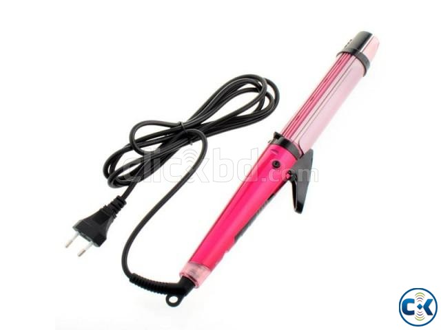 Kemei Hair Straightener 2in1 km-1055 New  large image 0