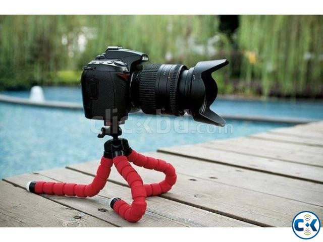 Octopus Style Flexible Mini Tripod large image 0