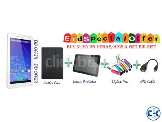 Ainol Numy 3G AX Vegas With Case S.Proc Stylus OTG Eid Offer