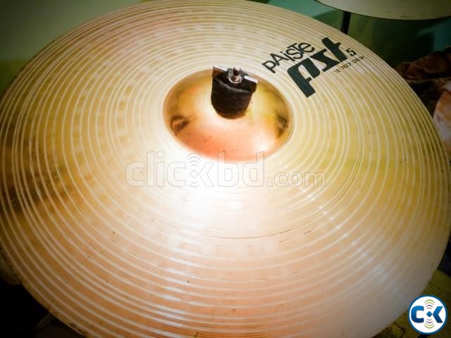 PAiSTe pst5 18 Rock Crash Cymbal Very Clean New  large image 0
