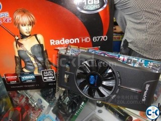 HD 6770 OC Editioni GDDR5 With Box Like New