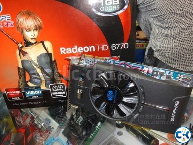 HD 6770 OC Editioni GDDR5 With Box Like New large image 0