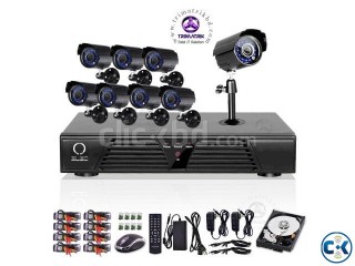 IP66 Night Vision 520TVL CCTV Pack 3
