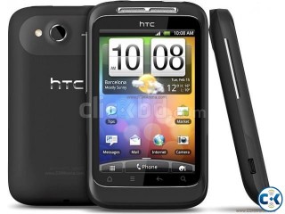 Brand new HTC WILDFIRE S i black intact box from uk