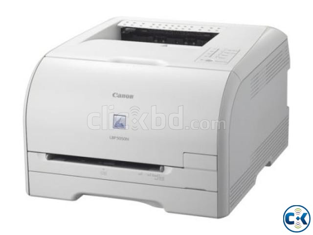 Canon LBP 5050N Color Laser Printer large image 0