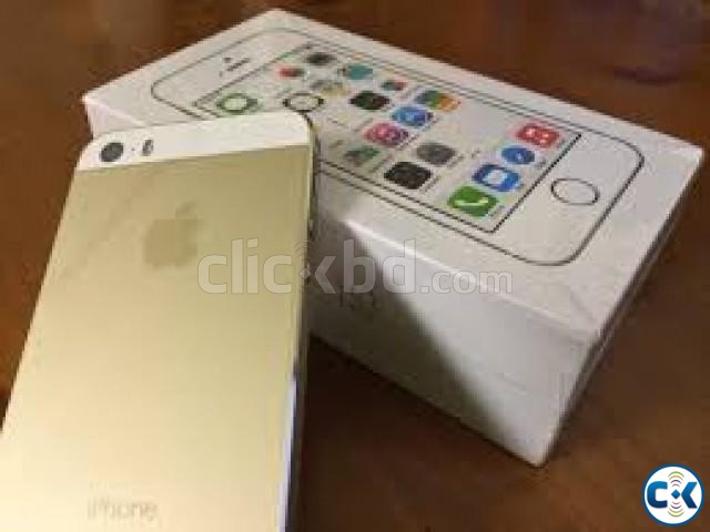 iPhone 5s Gold factory unlocked with BOX large image 0