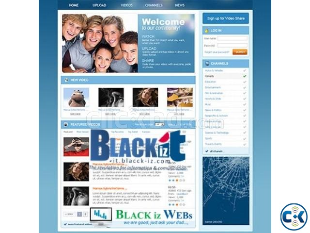 Online Newspaper Website Design and Develop large image 0