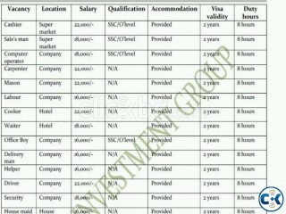 Jobs in Maldives