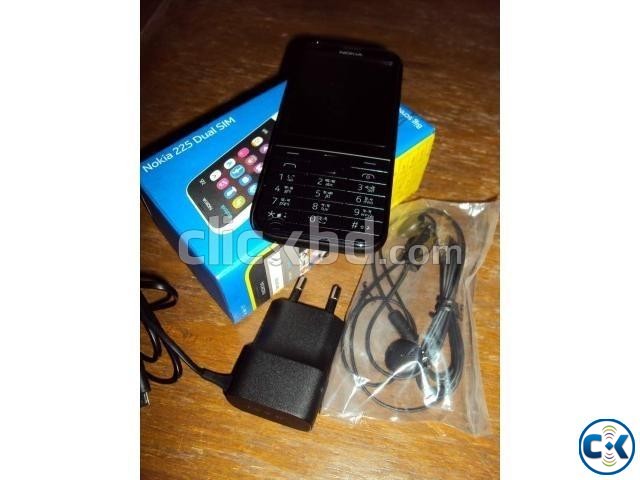 Nokia 225 Dual SIM Black large image 0