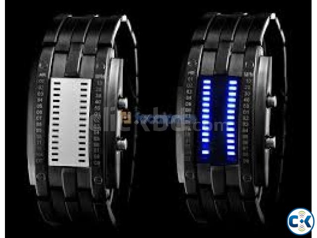 NEW model BINARY LED WATCH large image 0