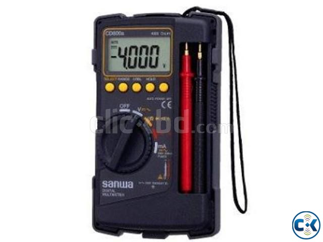 Digital Multimeter Model Sanwa CD800a large image 0