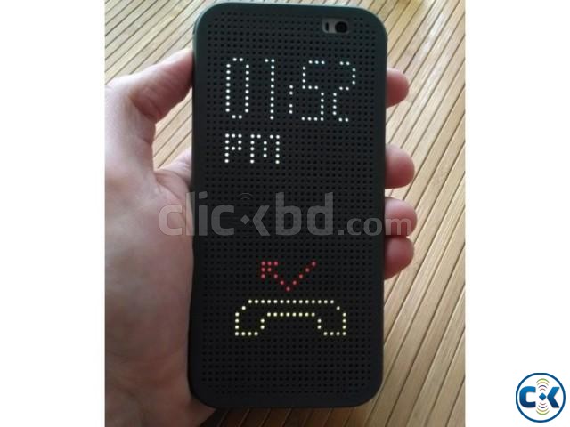 HTC Dot View Flip Case For HTC One M8 large image 0