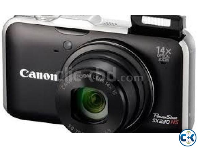 Canon PowerShot SX230 HS Black 12.1 Megapixel 14x Optical  large image 0