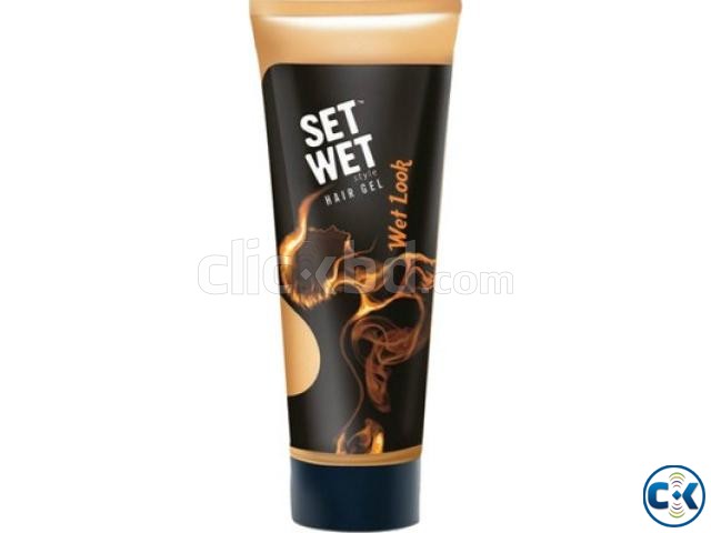 Set Wet Hair Gel WET LOOK 100ml Save Tk 89  large image 0