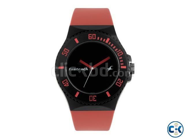 FASTRACK RED BLUE SWAPPABLE WATCH large image 0