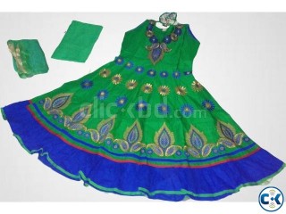 full cotton frok style dress