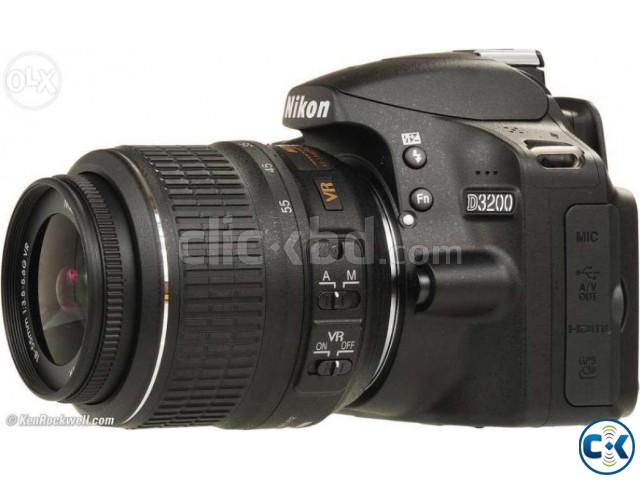 Nikon D3200 DSLR 18-55MM with box large image 0