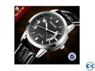 SKONE ORIGINAL AUTHENTIC QUARTZ WATCH- WHITE