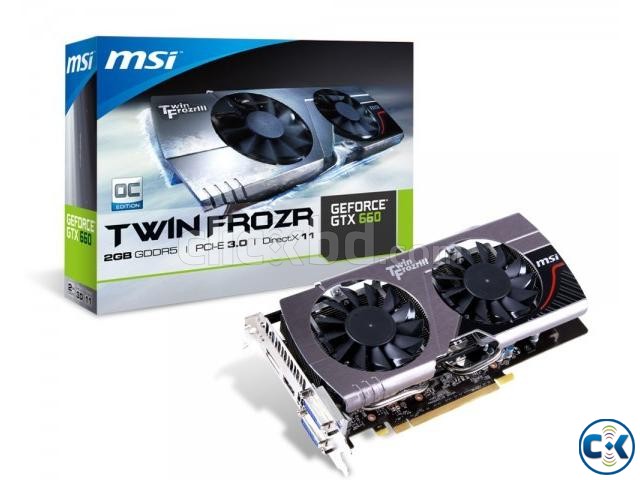 MSI N660 TF 2GD5 OC GeForce GTX 660 2GB 192-Bit GDDR5 PCI large image 0