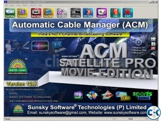 ACM Satellite Pro v12.9 Gold Movie Edition