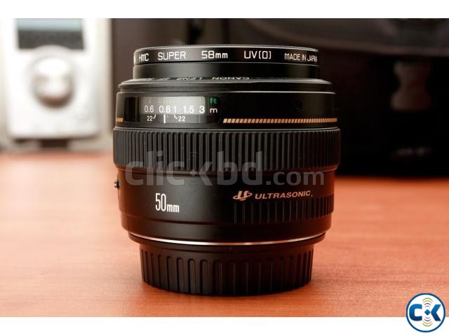 Canon 50mm 1.4 Prime lens large image 0