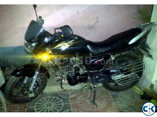 Rarely used Zongshen-ZS-100-55 2014 motorbike for sell large image 0