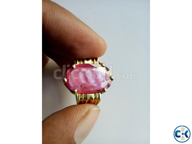 10 carat RUBY ring large image 0