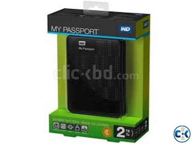 WESTERN DIGITAL MY PASSPORT 2TB EXTERNAL HARD DISK large image 0