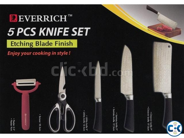 5 PCS KNIFE SET - G 571 large image 0